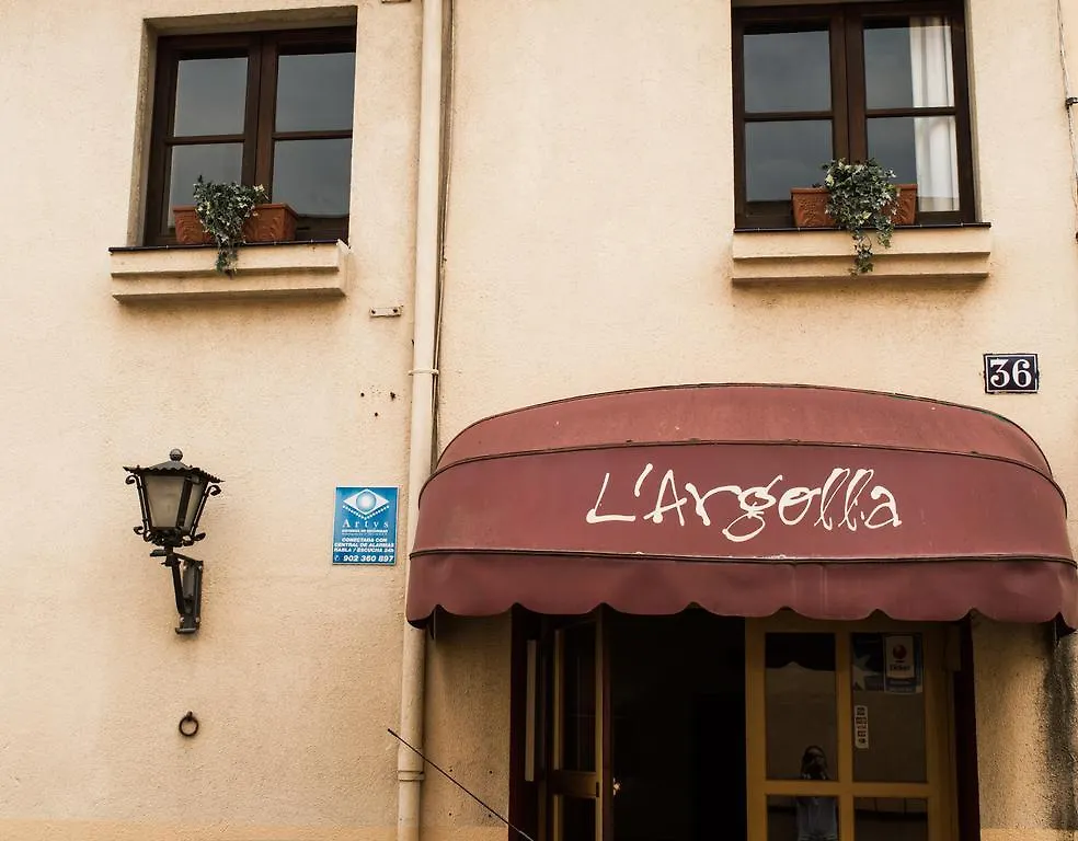 L'Argolla Hotel-Pizzeria Santa Coloma De Farners 2*,  España